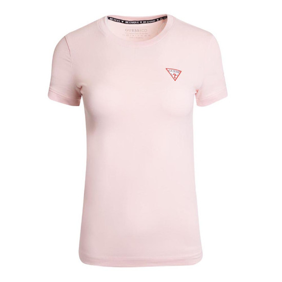 Guess Γυναικεία κοντομάνικη μπλούζα Mini Triangle Tee